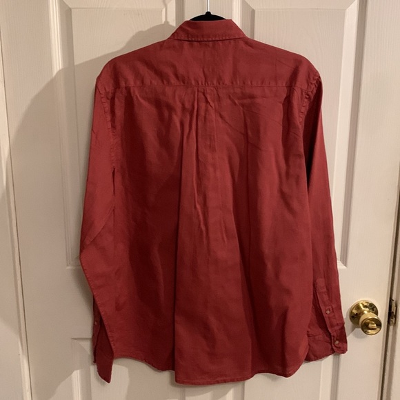 Alvaro A Moreno Linen Blend Button-down Shirt - Picture 2 of 10